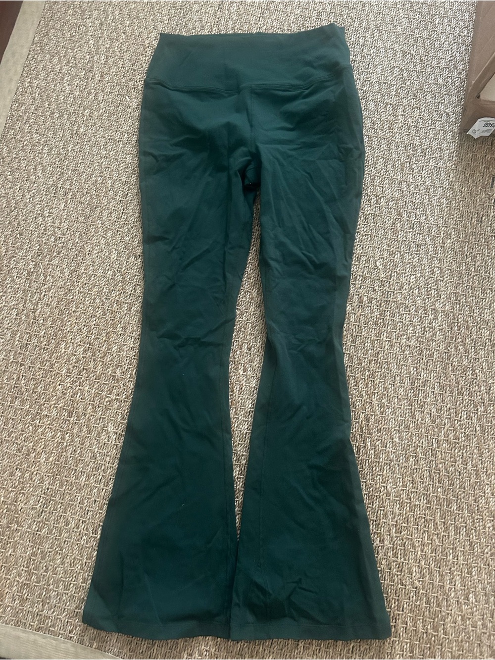 Splits59 RAQUEL HIGH WAIST FLARED LEGGING, dark green